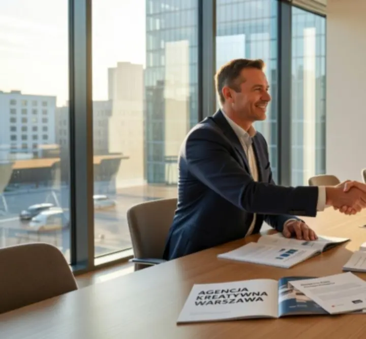 Zespół Maribelle El Khal podczas spotkania z klientem omawiającym wyniki kampanii