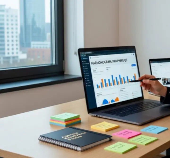 Specjalistka social media pracująca nad komunikacją marki w mediach społecznościowych