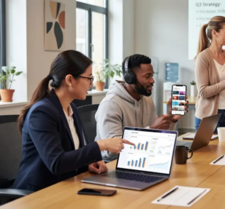 Zespół zarządzający komunikacją w social media